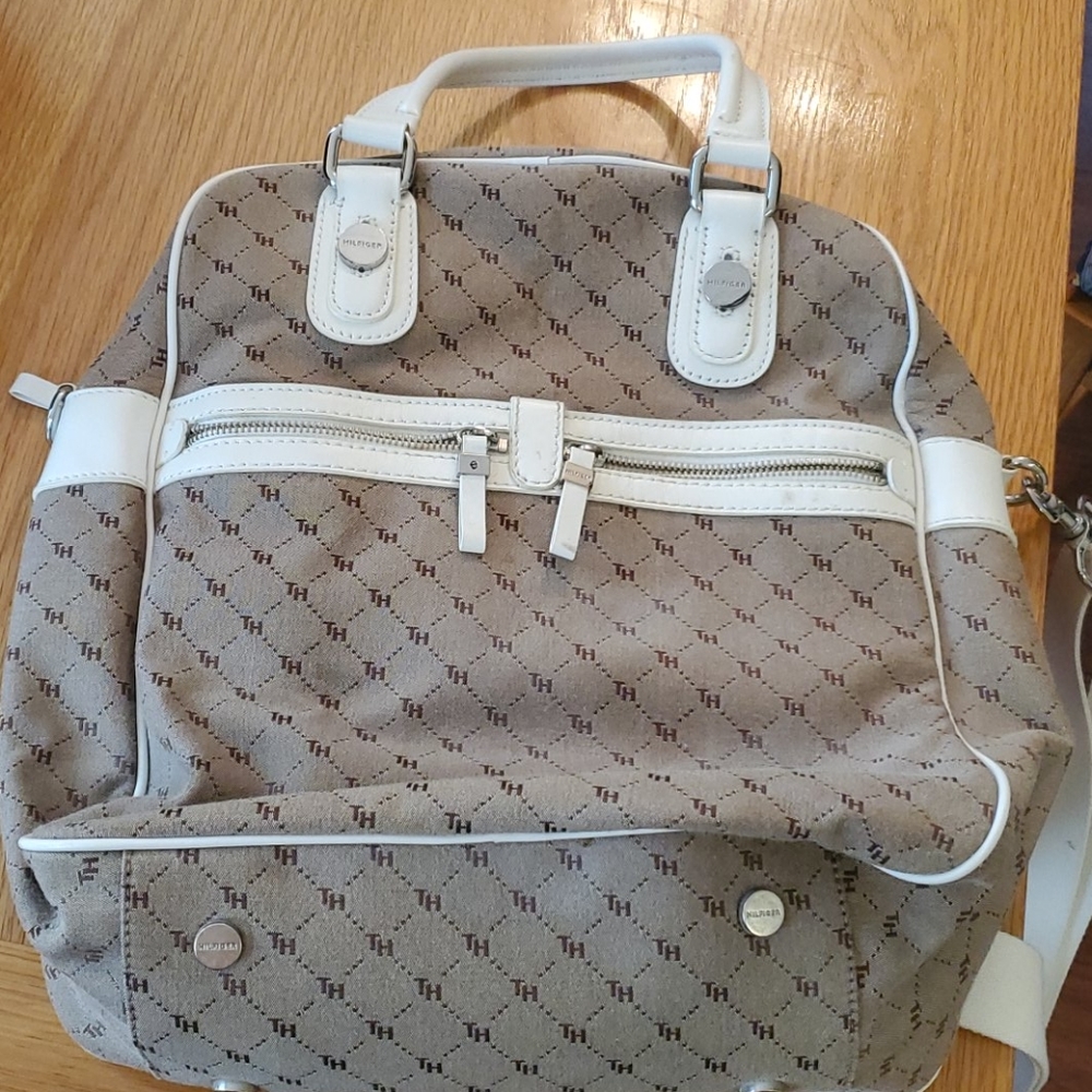 Vintage Tommy Hilfiger large bag/laptop case